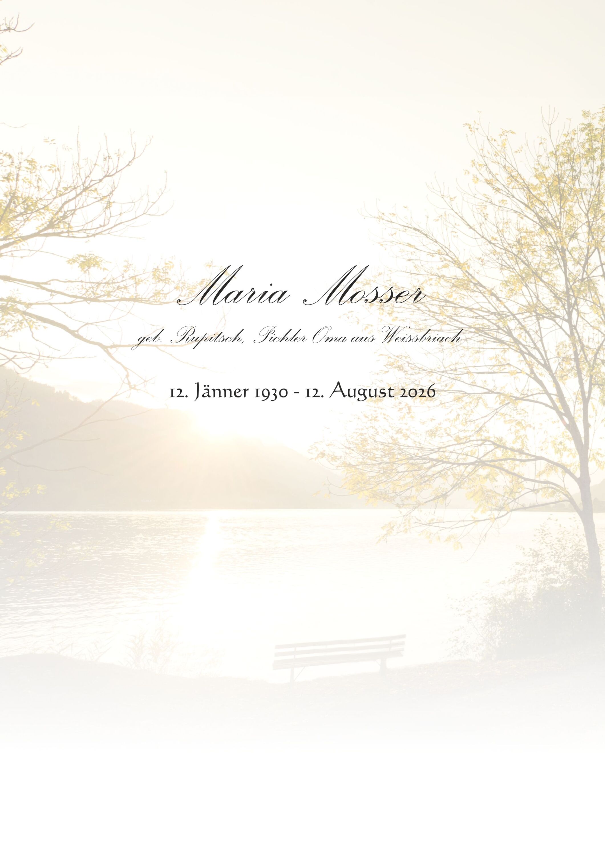 Maria Mosser